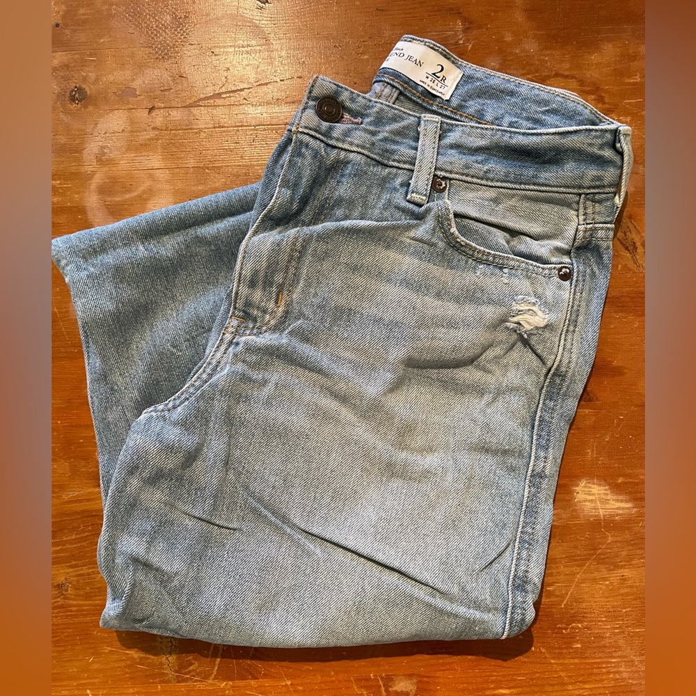 ABERCROMBIE & FITCH Girlfriend High Rise Jeans, Size 2